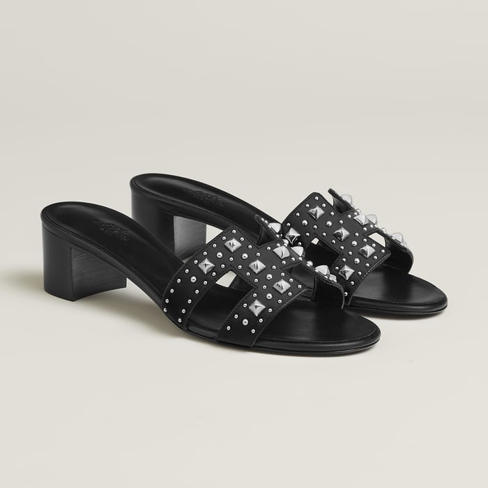 Noir Oasis Sandal