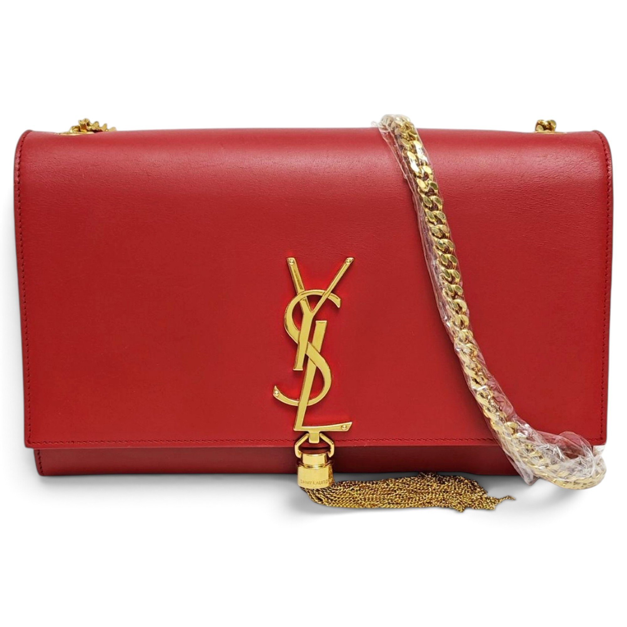 Pompom Kate leather handbag