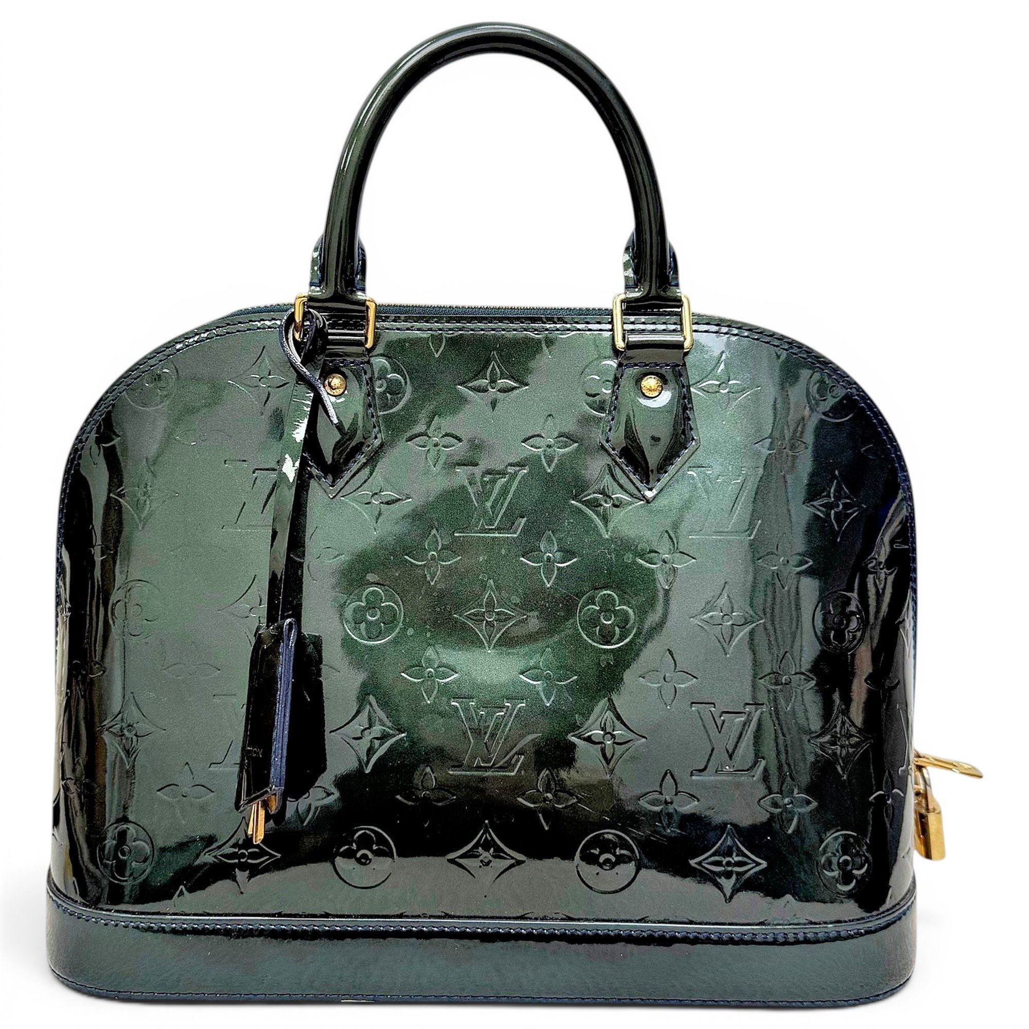 Alma patent leather handbag