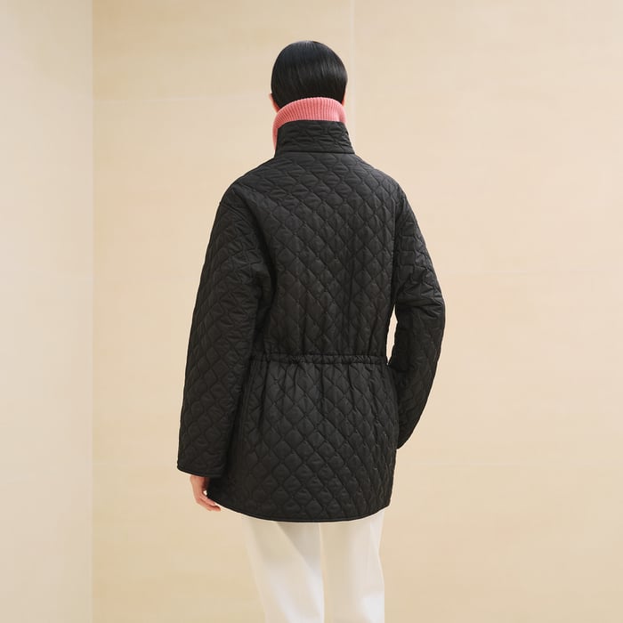 Noir Quilted Jacket