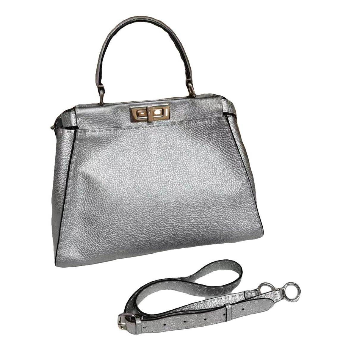 Peekaboo leather handbag