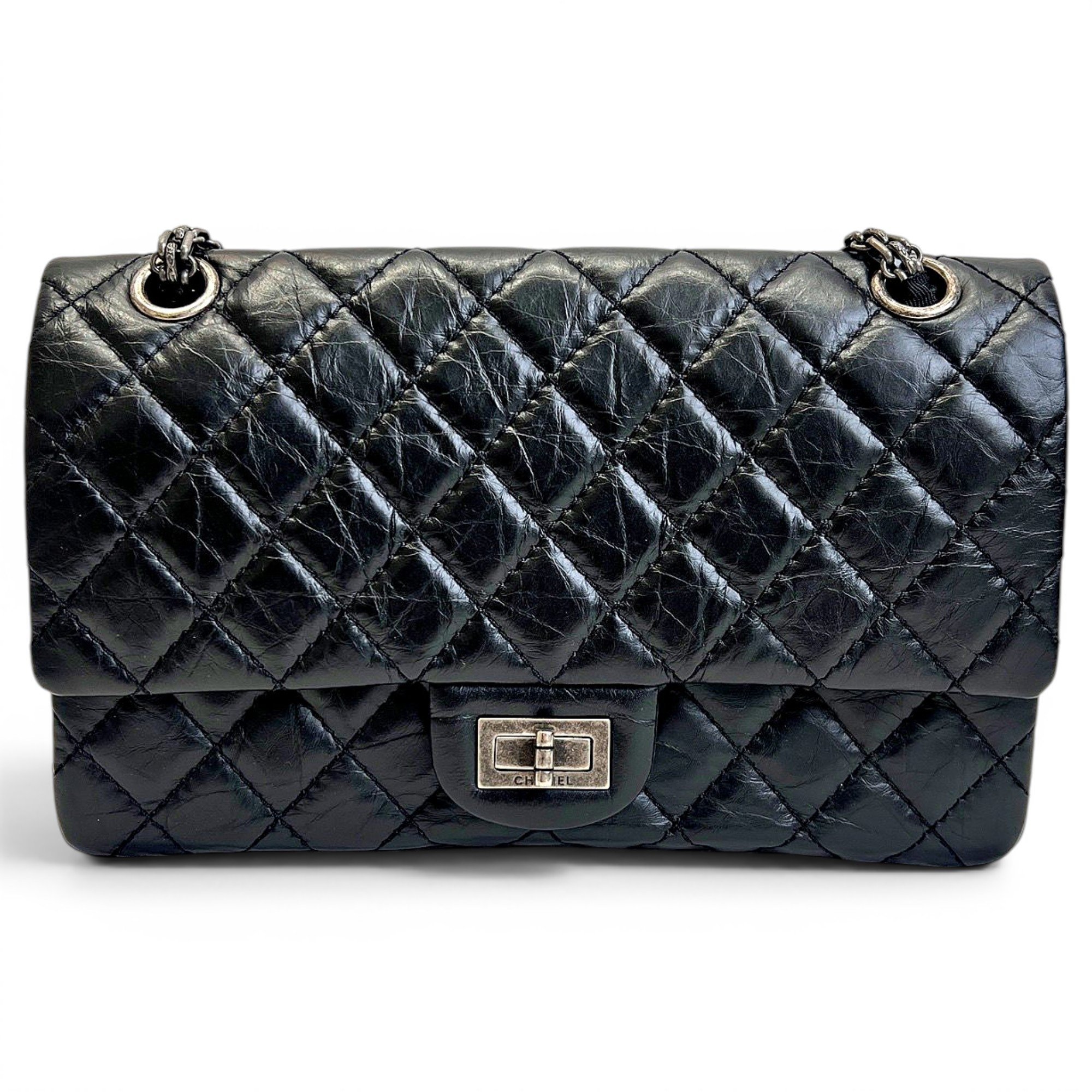 2.55 leather handbag