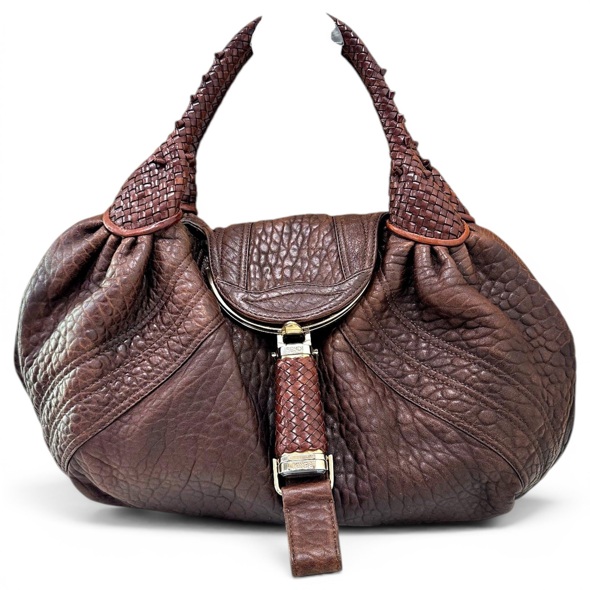 Leather handbag