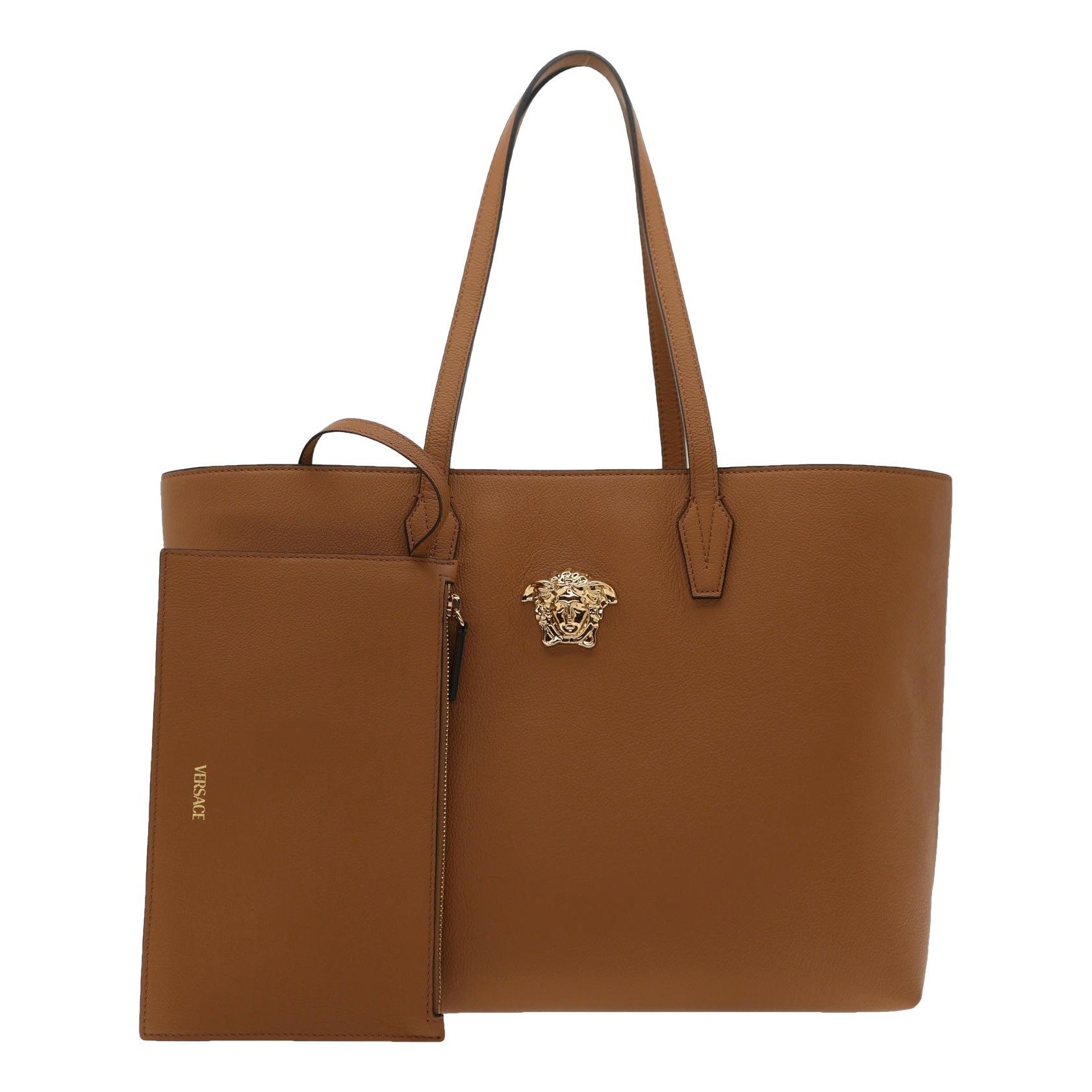 La Medusa leather tote