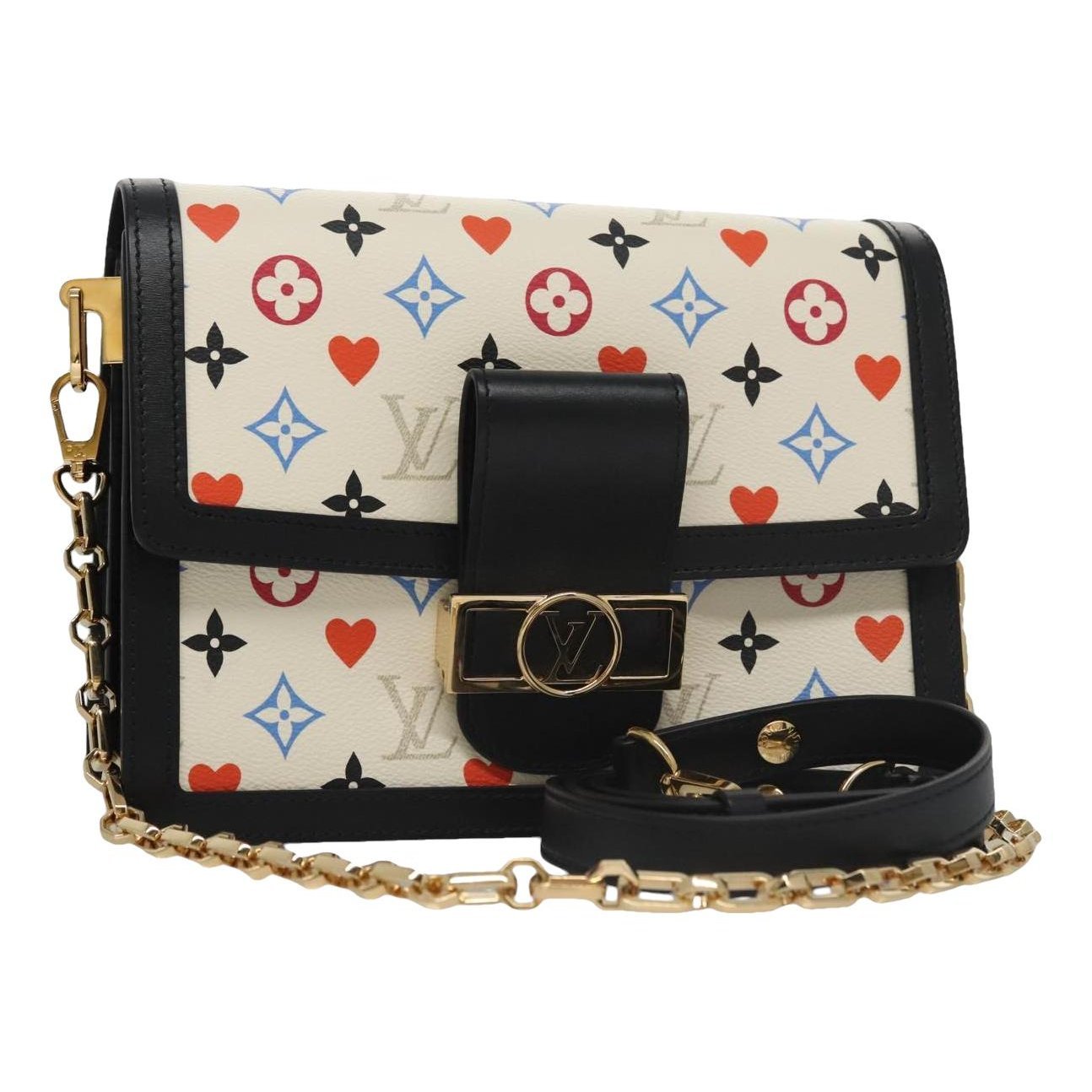 Dauphine leather handbag