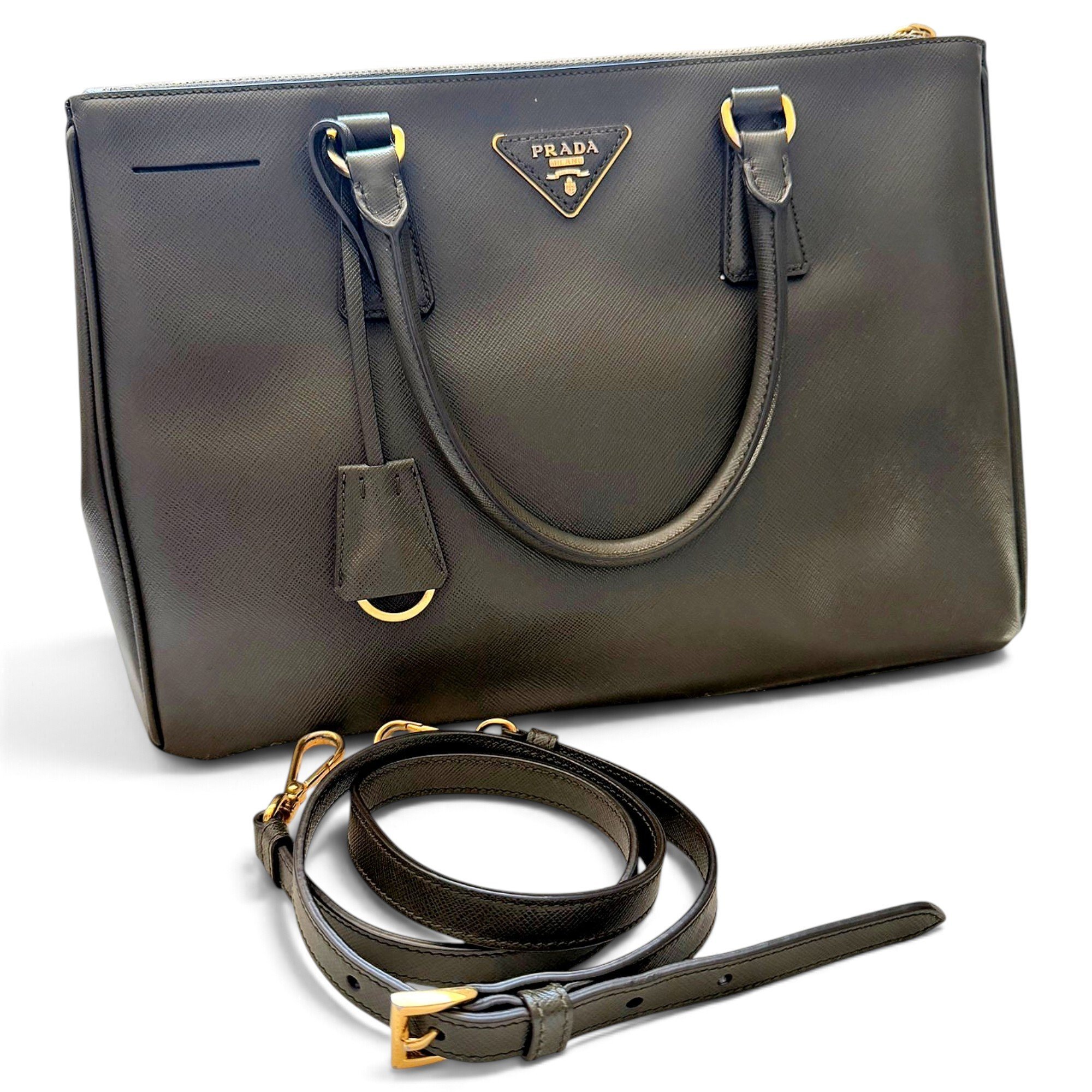 Galleria leather handbag