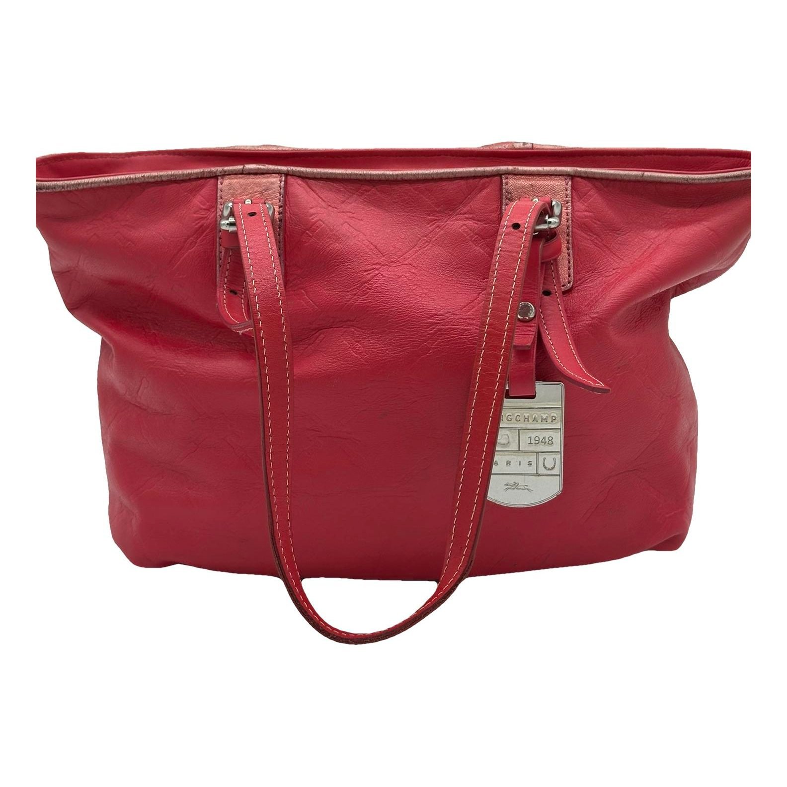 Leather handbag