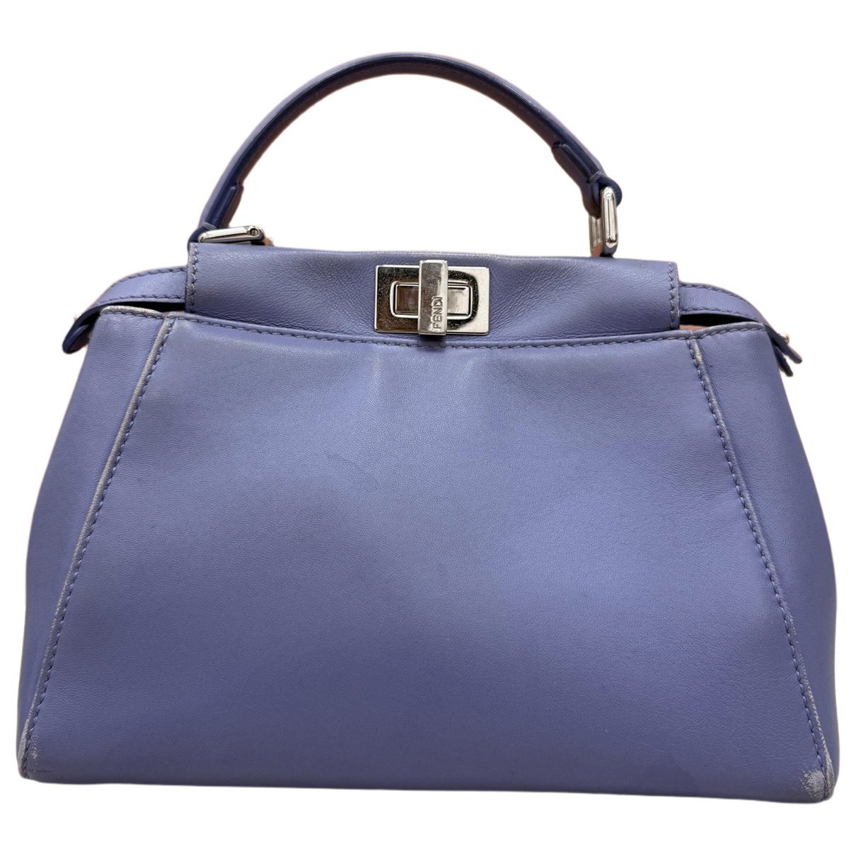 Peekaboo leather handbag