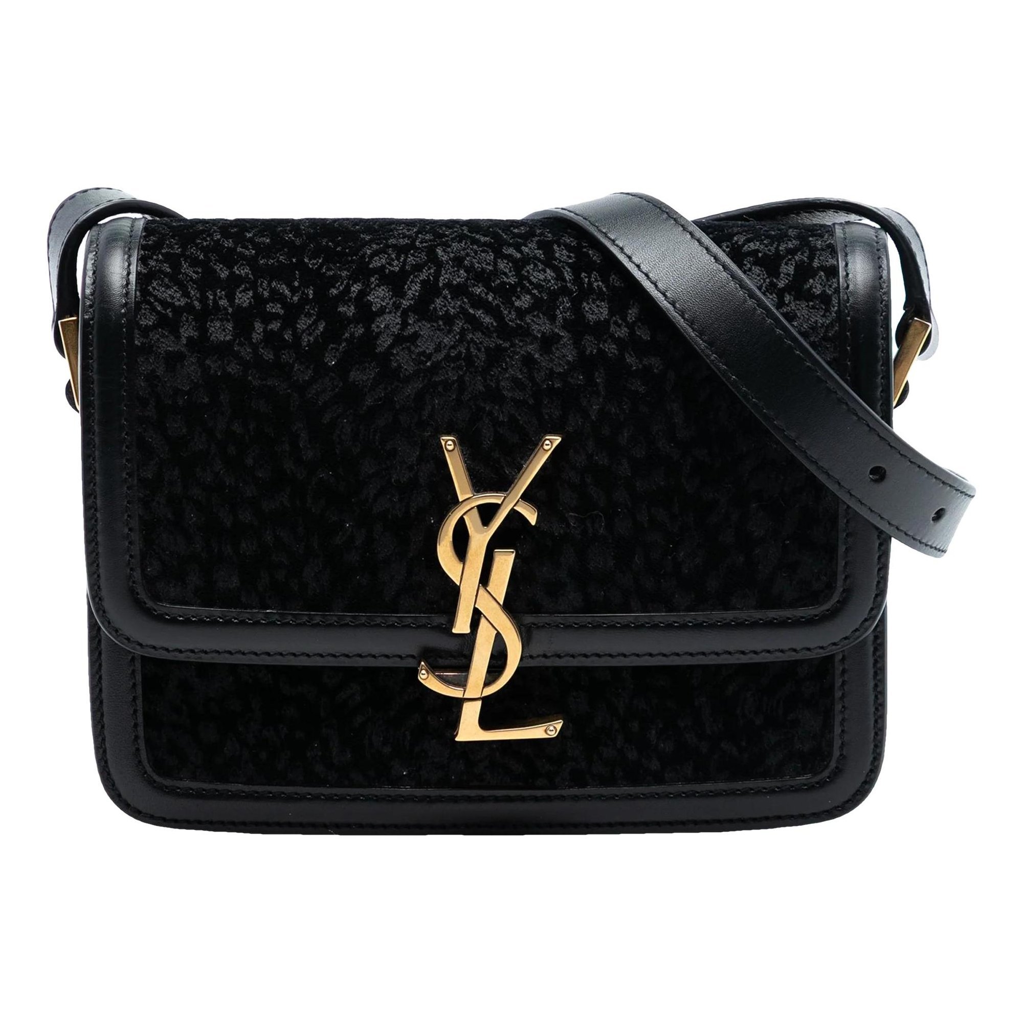 Solférino velvet bag