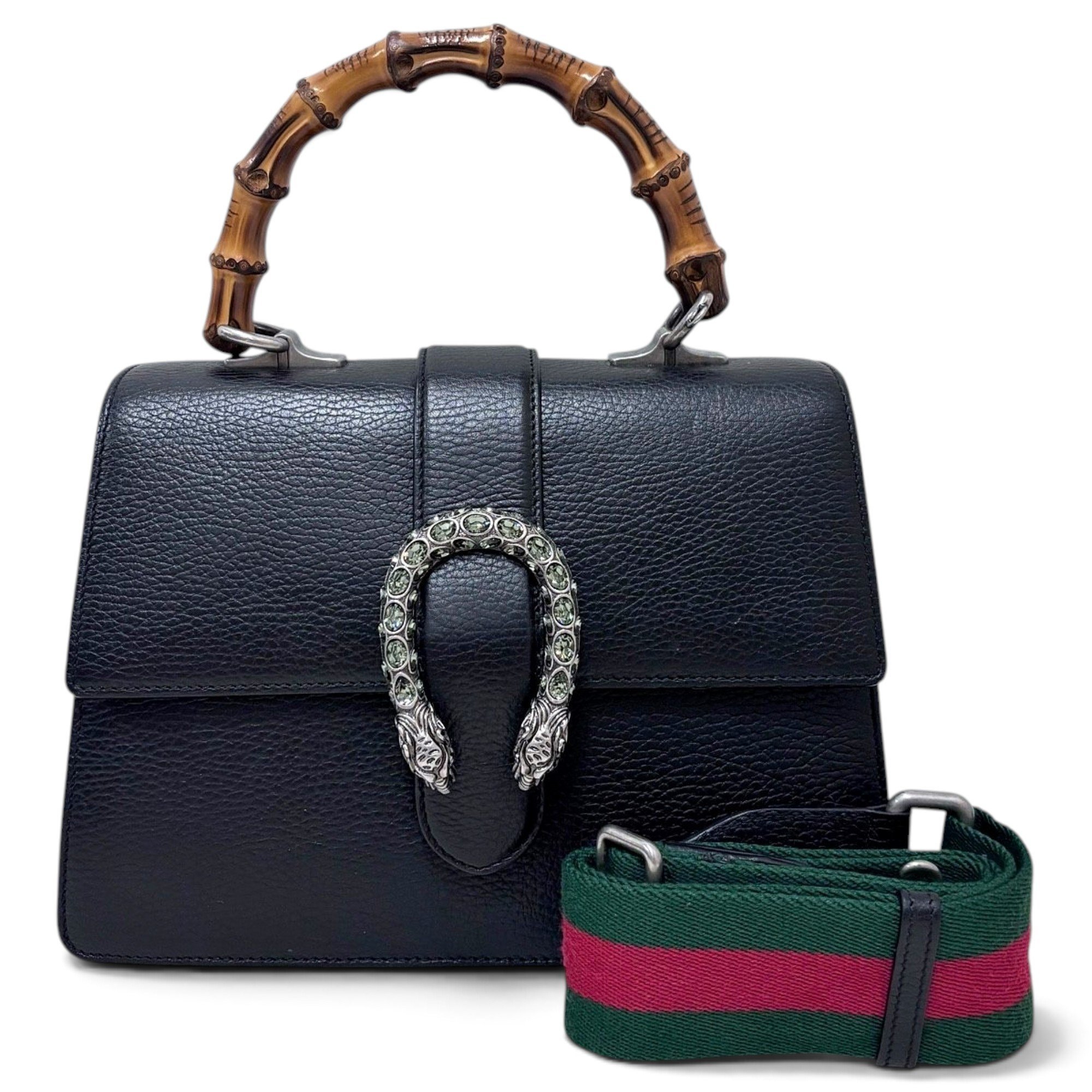Dionysus Bamboo leather handbag