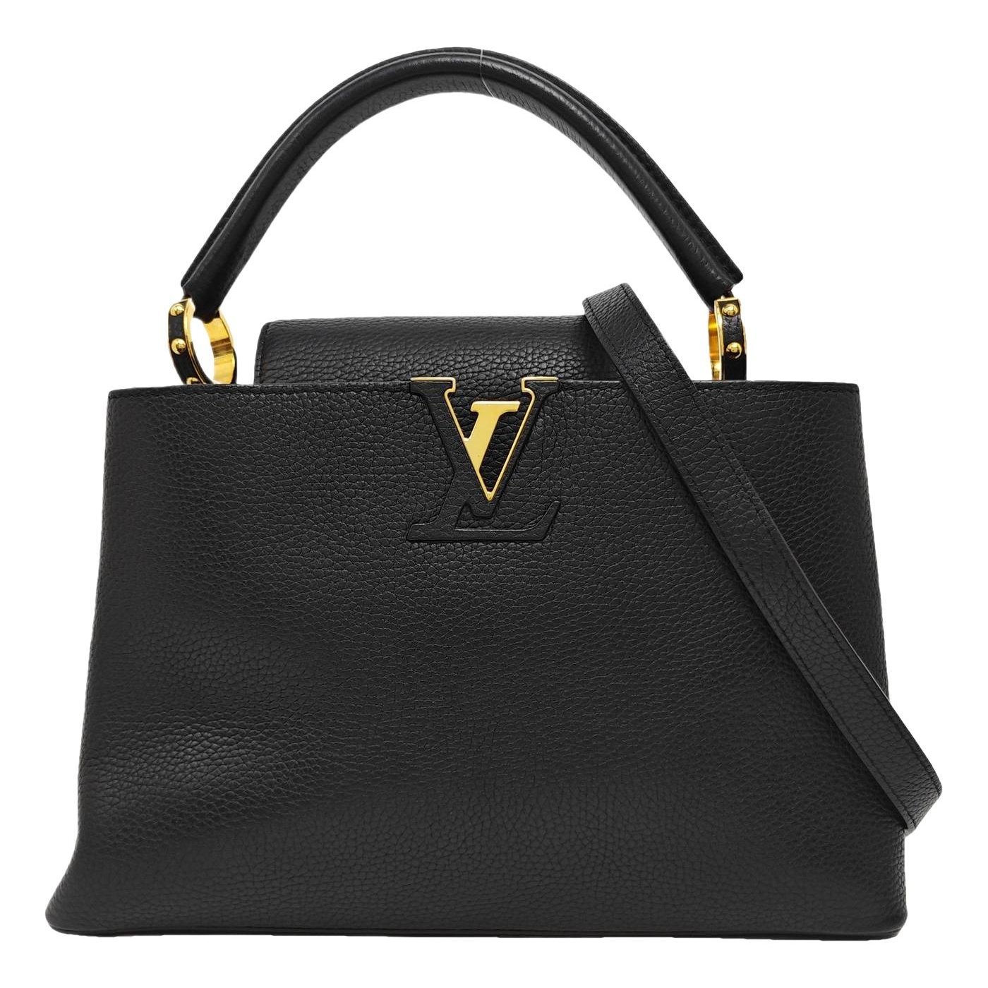 Capucines leather handbag
