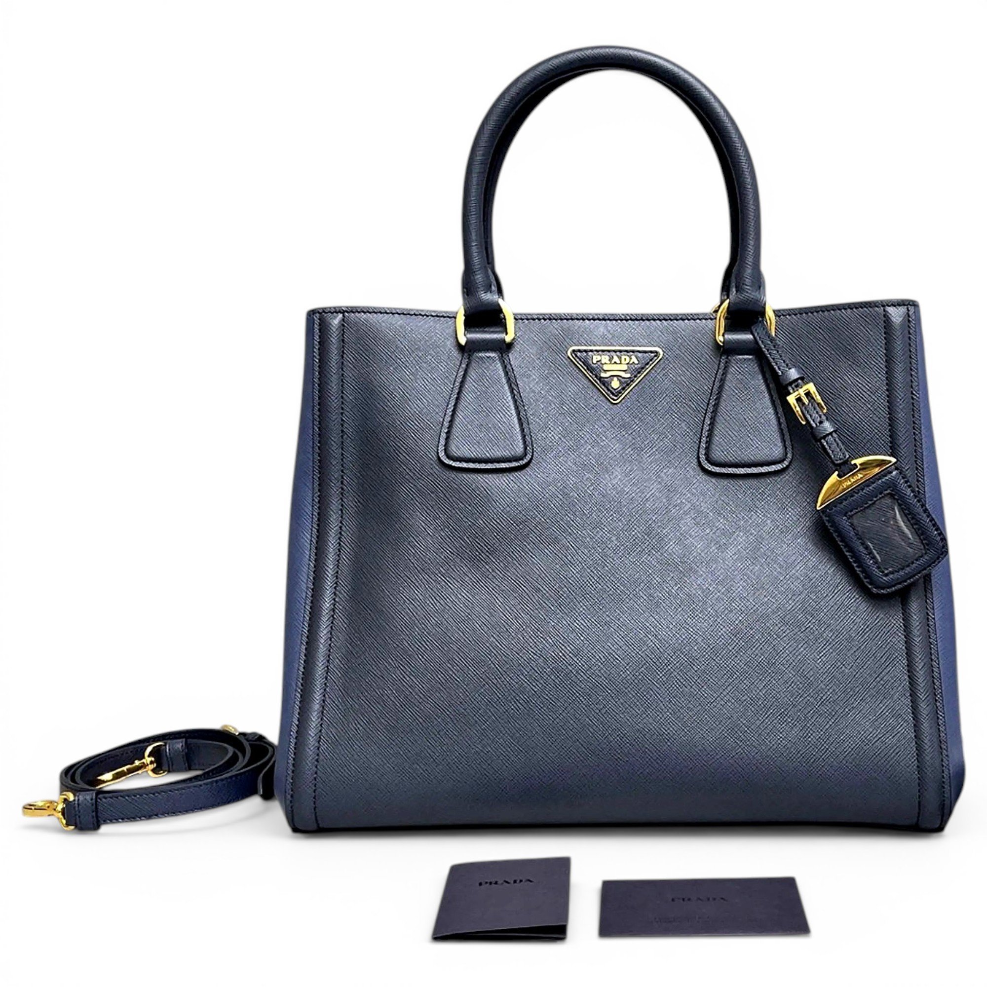 Galleria leather handbag