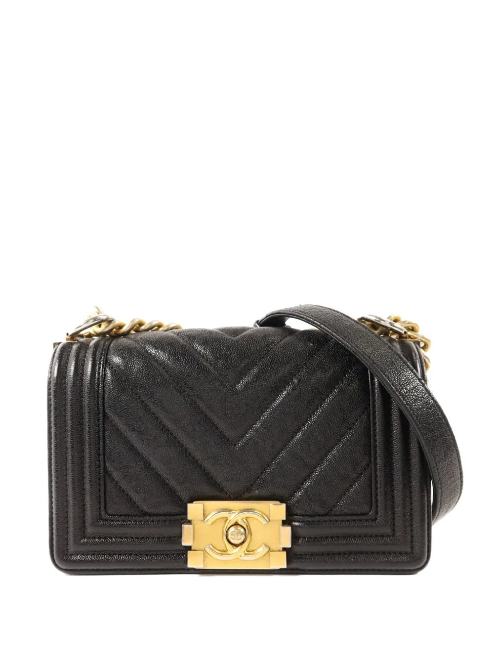 20 Boy chevron-quilted shoulder bag