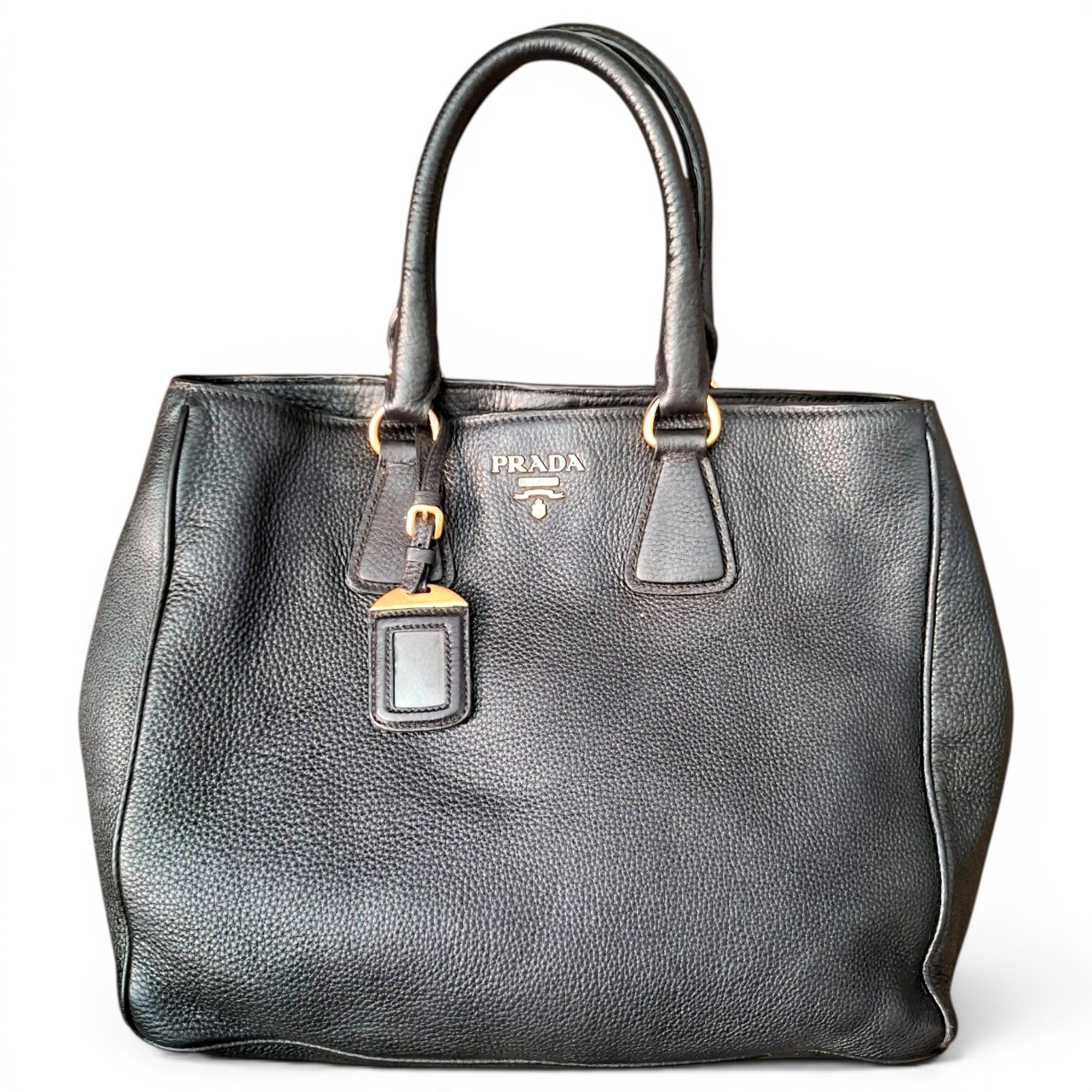 Leather tote