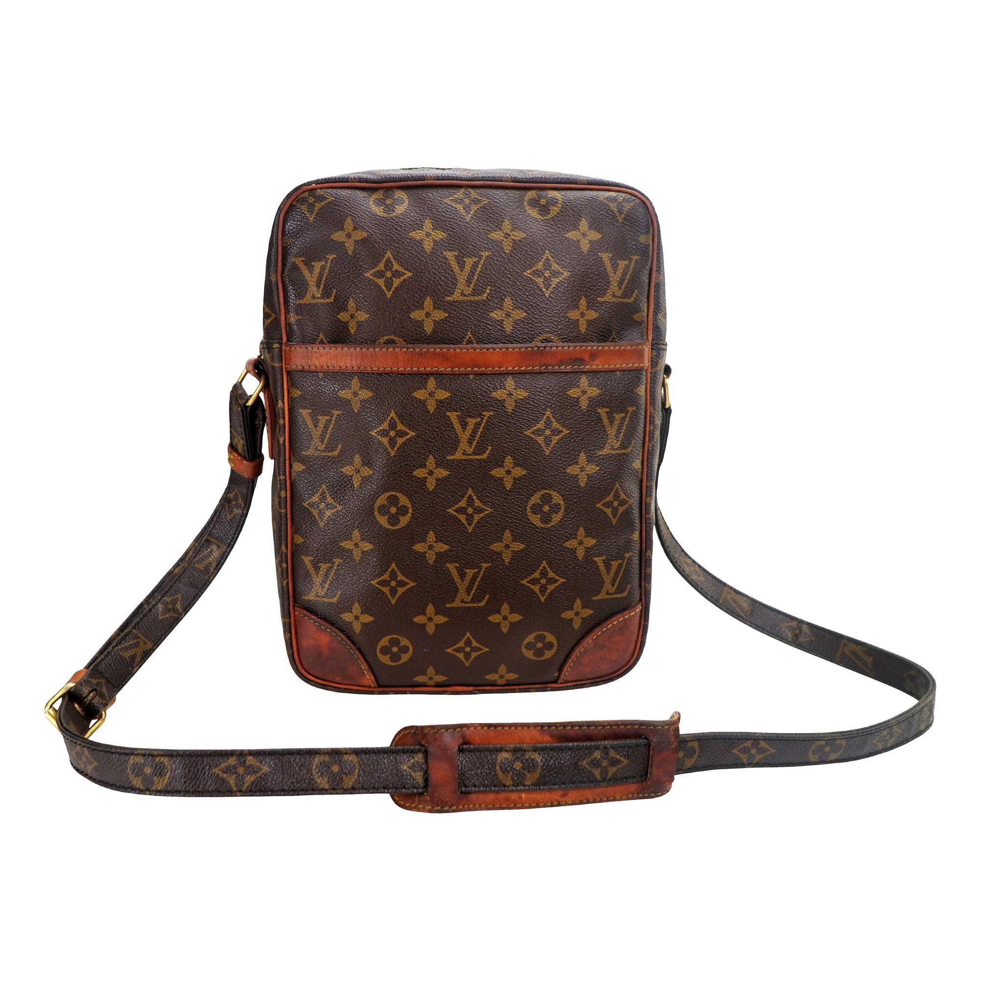 Danube leather crossbody bag