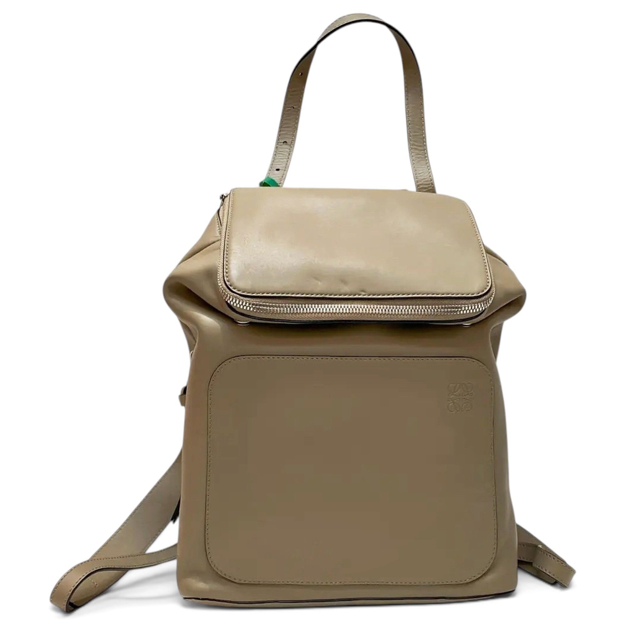 Goya leather backpack