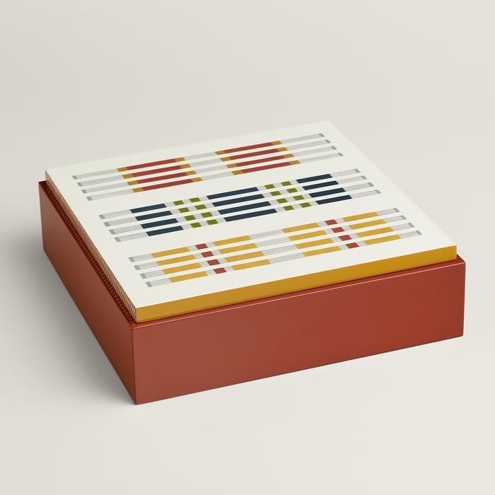 Ivoire Theoreme Saut Hermès Box, Large Model
