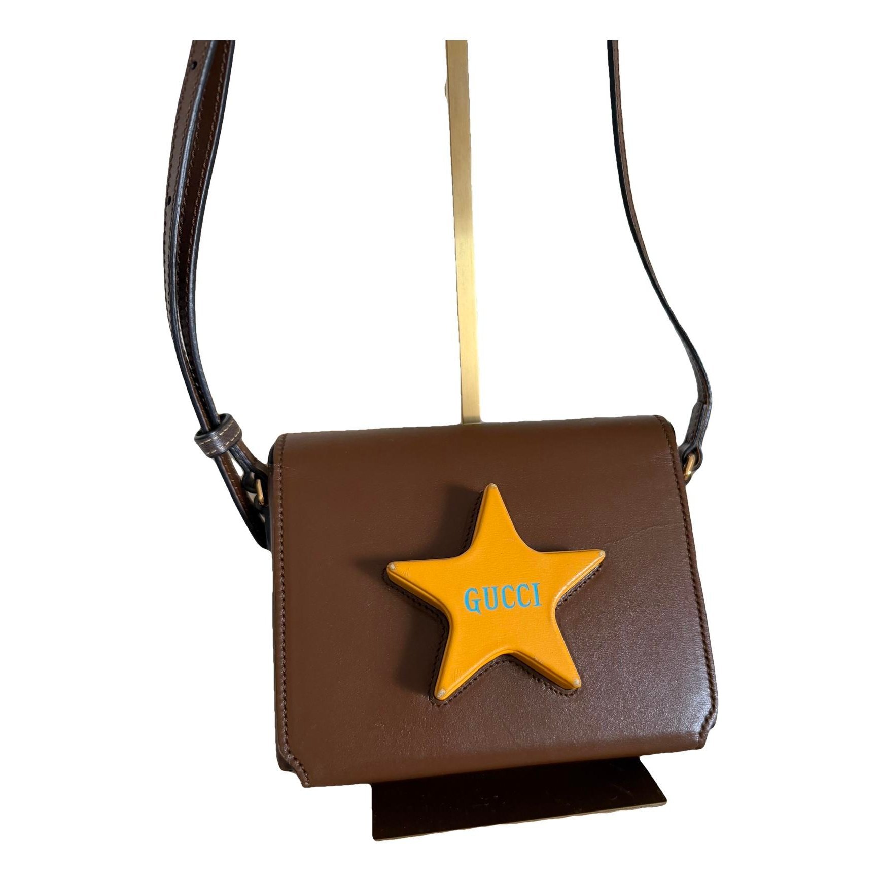 Leather crossbody bag