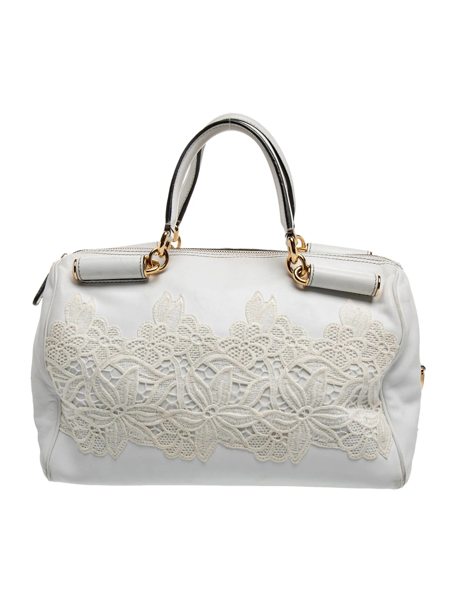 Leather Top Handle Bag