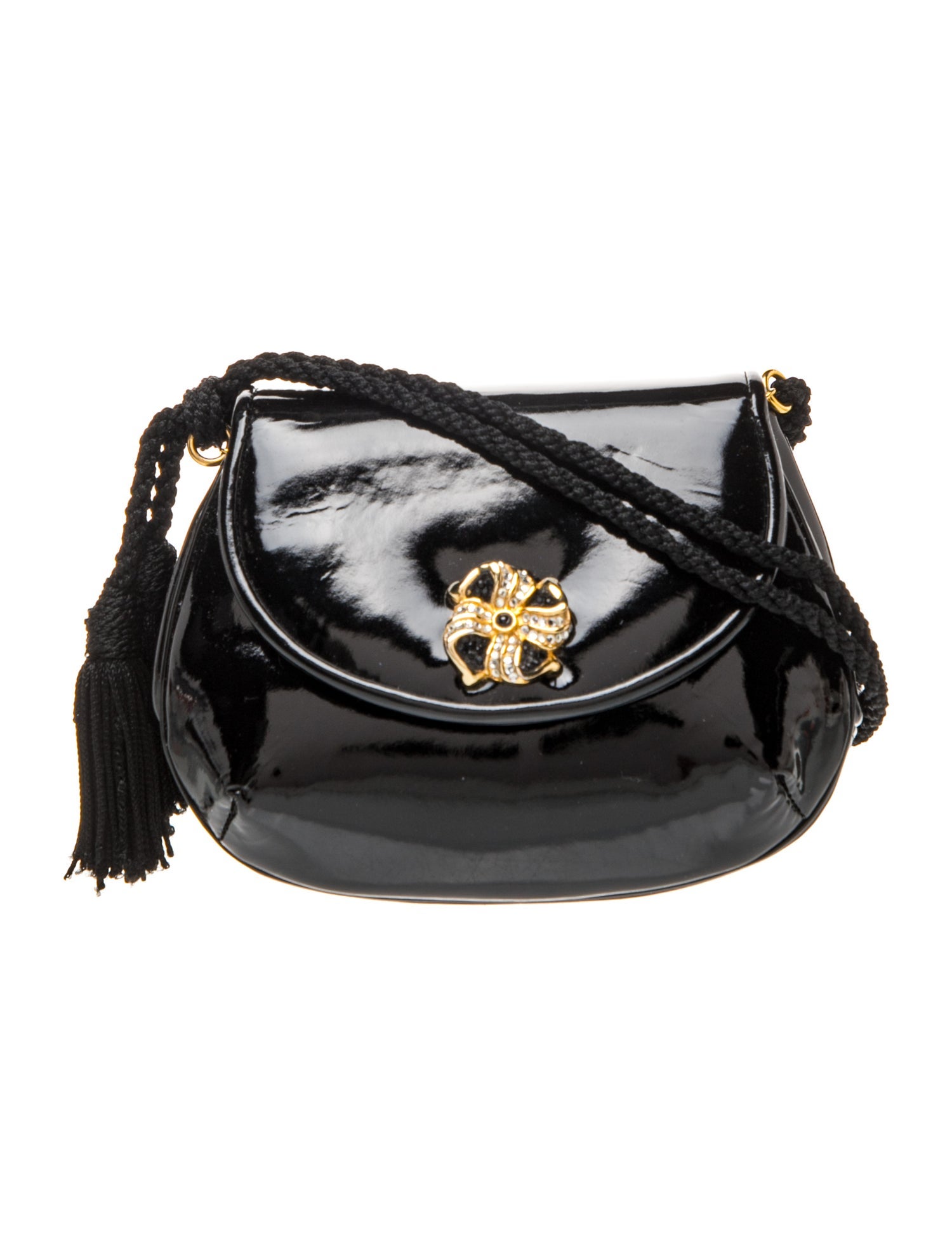 Patent Leather Minaudière