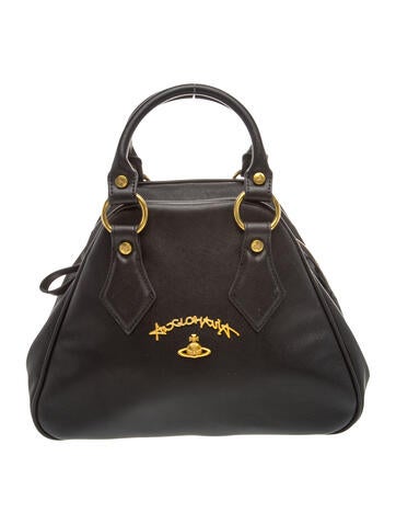 Leather Top Handle Bag