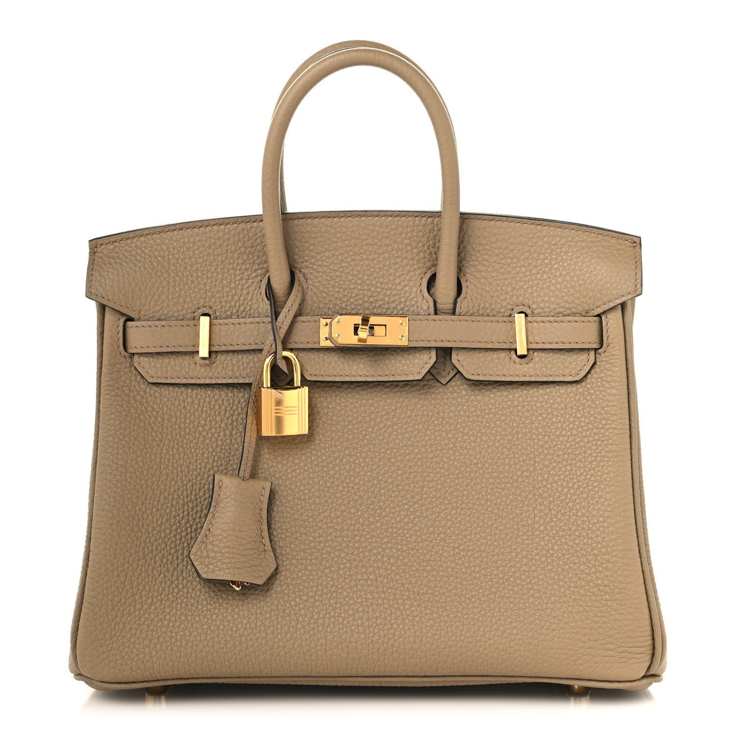 Hermes Togo Birkin 25 Beige Marfa