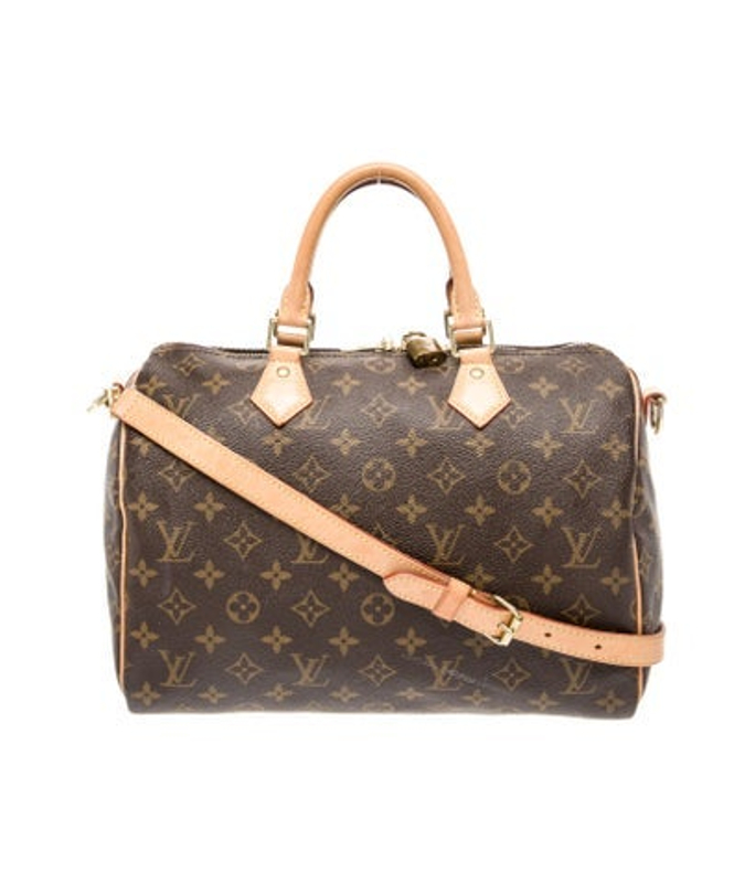 Louis Vuitton Vuitton Lv Monogram Speedy Bandouliere 30