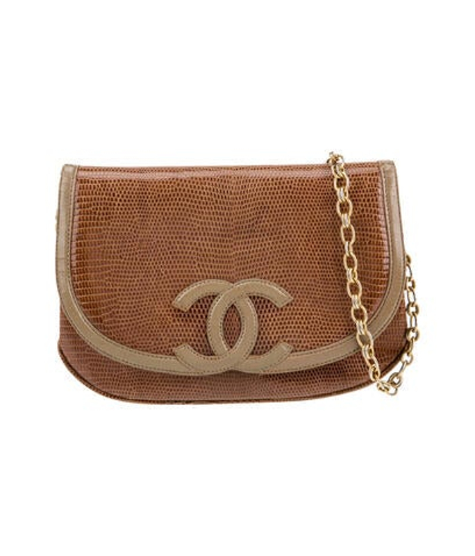 Chanel Lizard Cc Crossbody