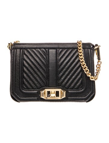Quilted Crossbody Bag with tags