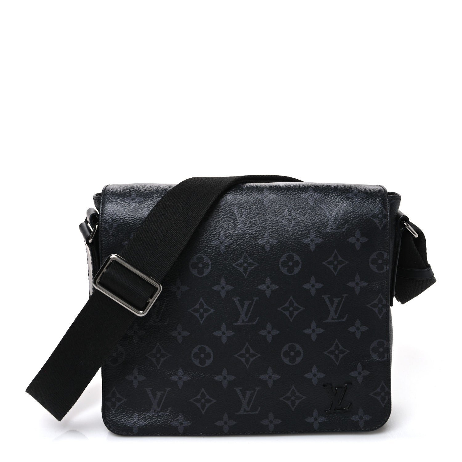 Louis Vuitton Monogram Eclipse District PM Black