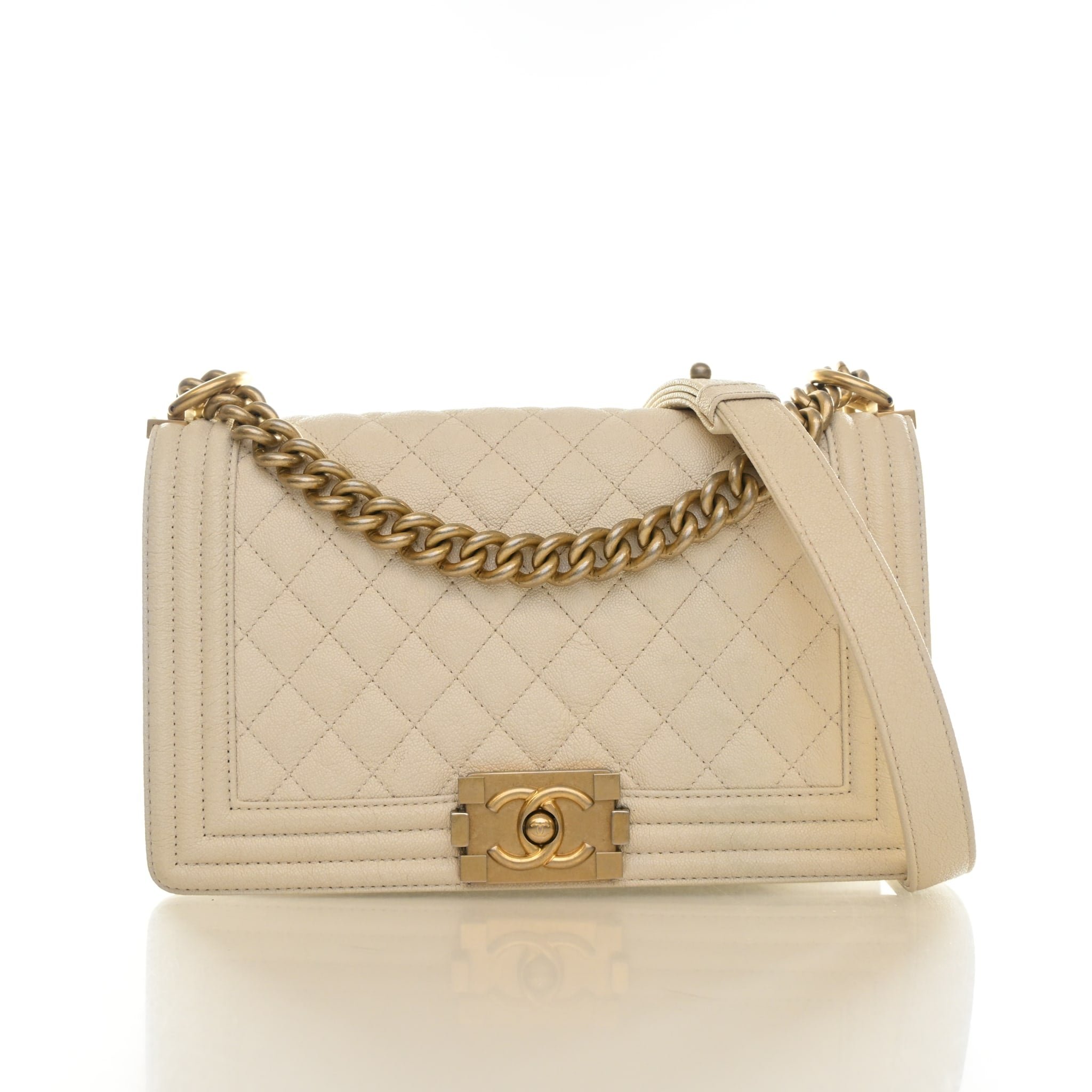 Chanel Medium Caviar Boy Bag