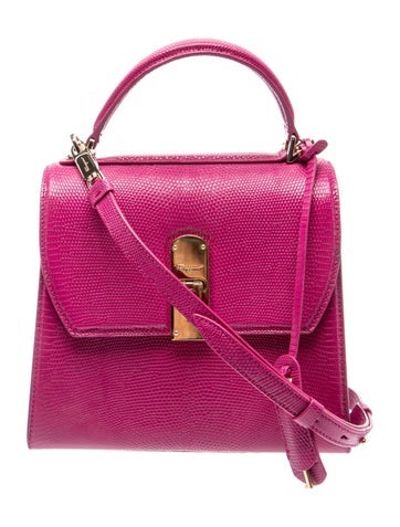 Leather Top Handle Bag