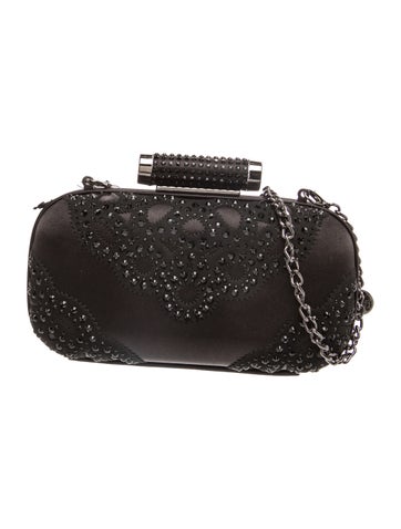 Badgley Mischka Satin Evening Bag