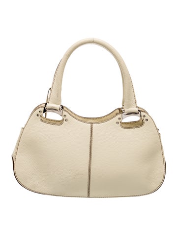 Leather Top Handle Bag