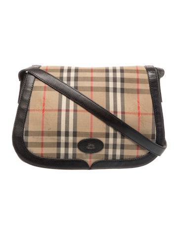 Burberry Haymarket Check Shoulder Bag