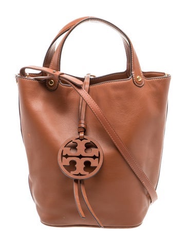Tory Burch Leather Bucket Bag
