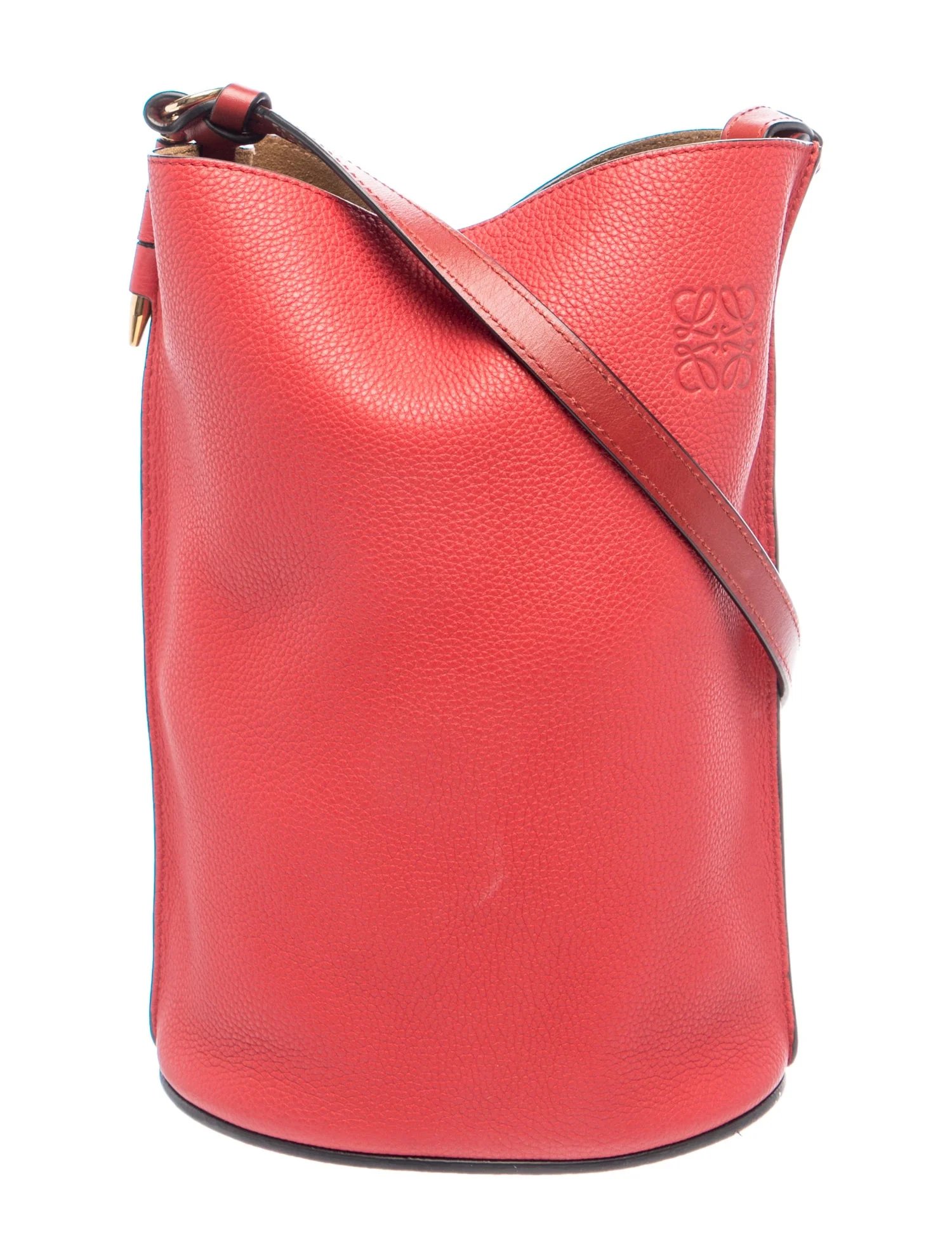 Leather Bucket Bag