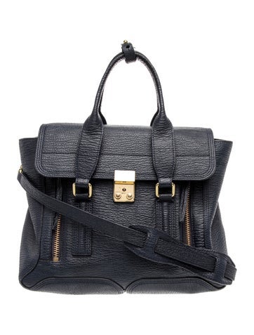 Leather Top Handle Bag