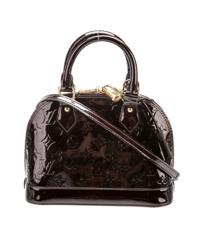 Louis Vuitton Vuitton Monogram Vernis Alma Bb
