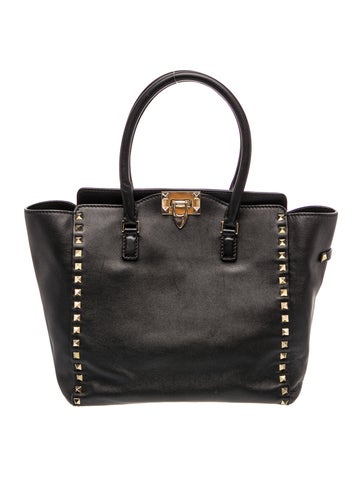 Rockstud Top Handle Bag