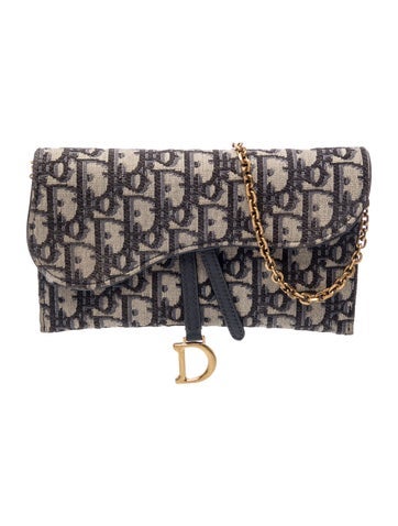 Oblique Jacquard Wallet on Chain