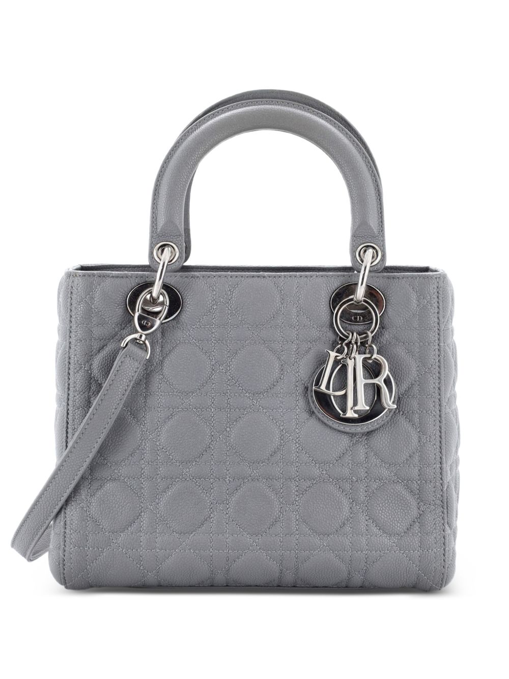 Dior Lady Dior Bag Cannage Quilt Grained Calfskin Medium satchel