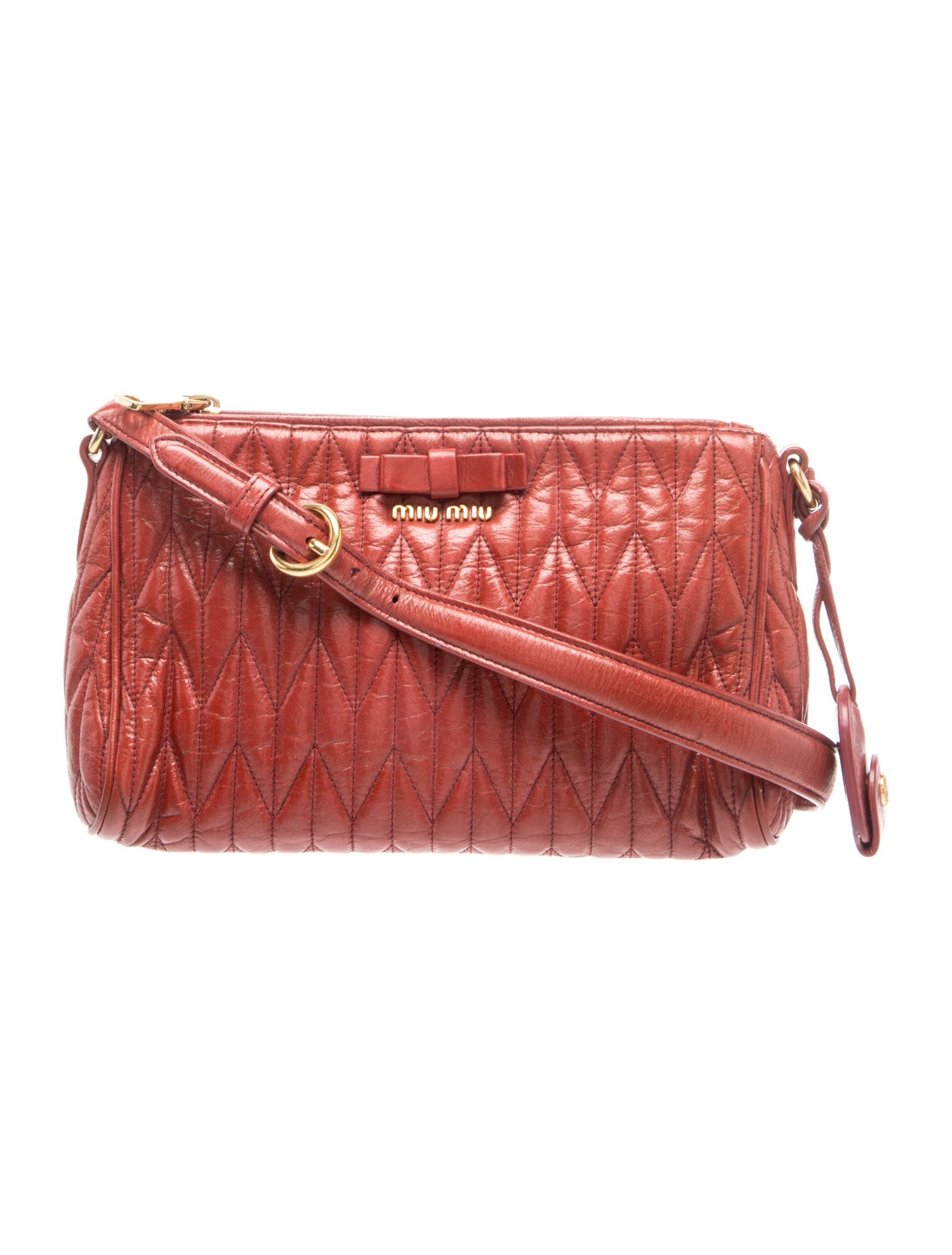 Miu Miu Leather Shoulder Bag
