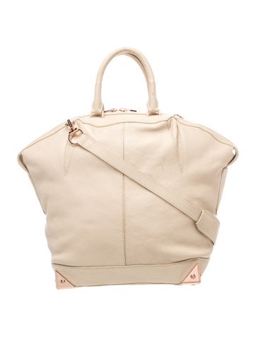 Leather Top Handle Bag