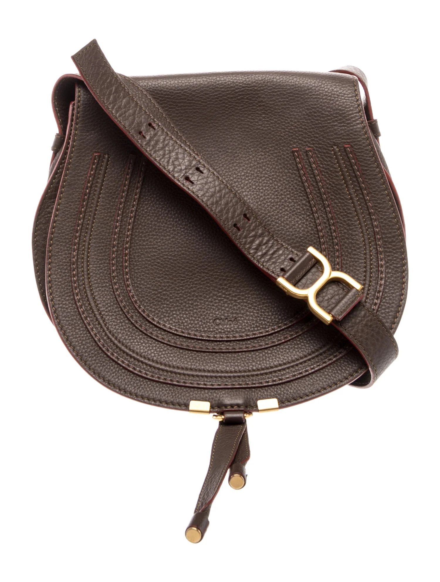 Leather Crossbody Bag Large