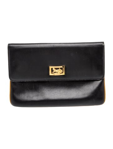 Celine Leather Clutch