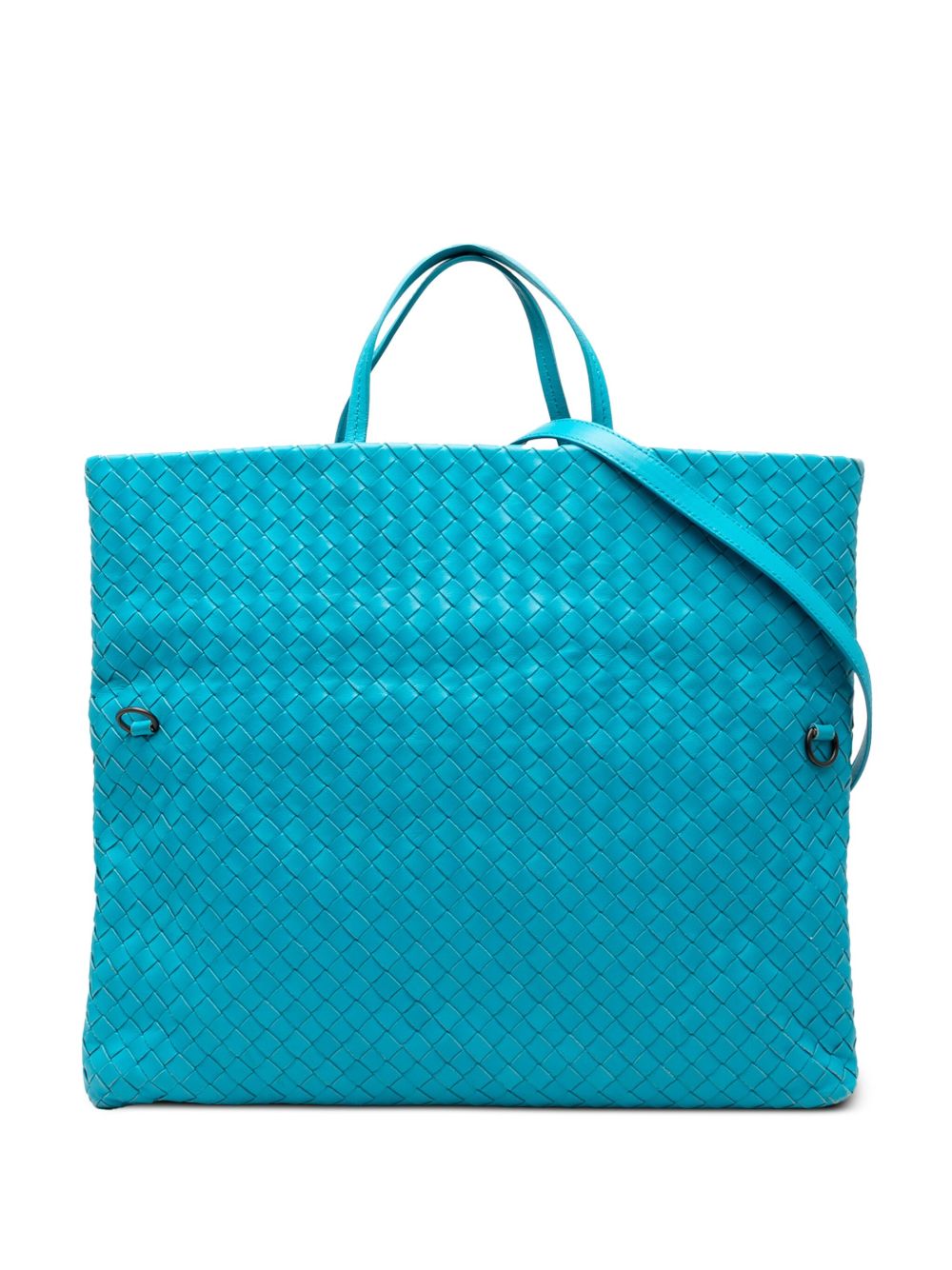 2012-2025 Nappa Intrecciato Fold Over Tote satchel
