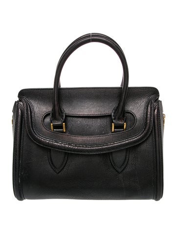Leather Top Handle Bag
