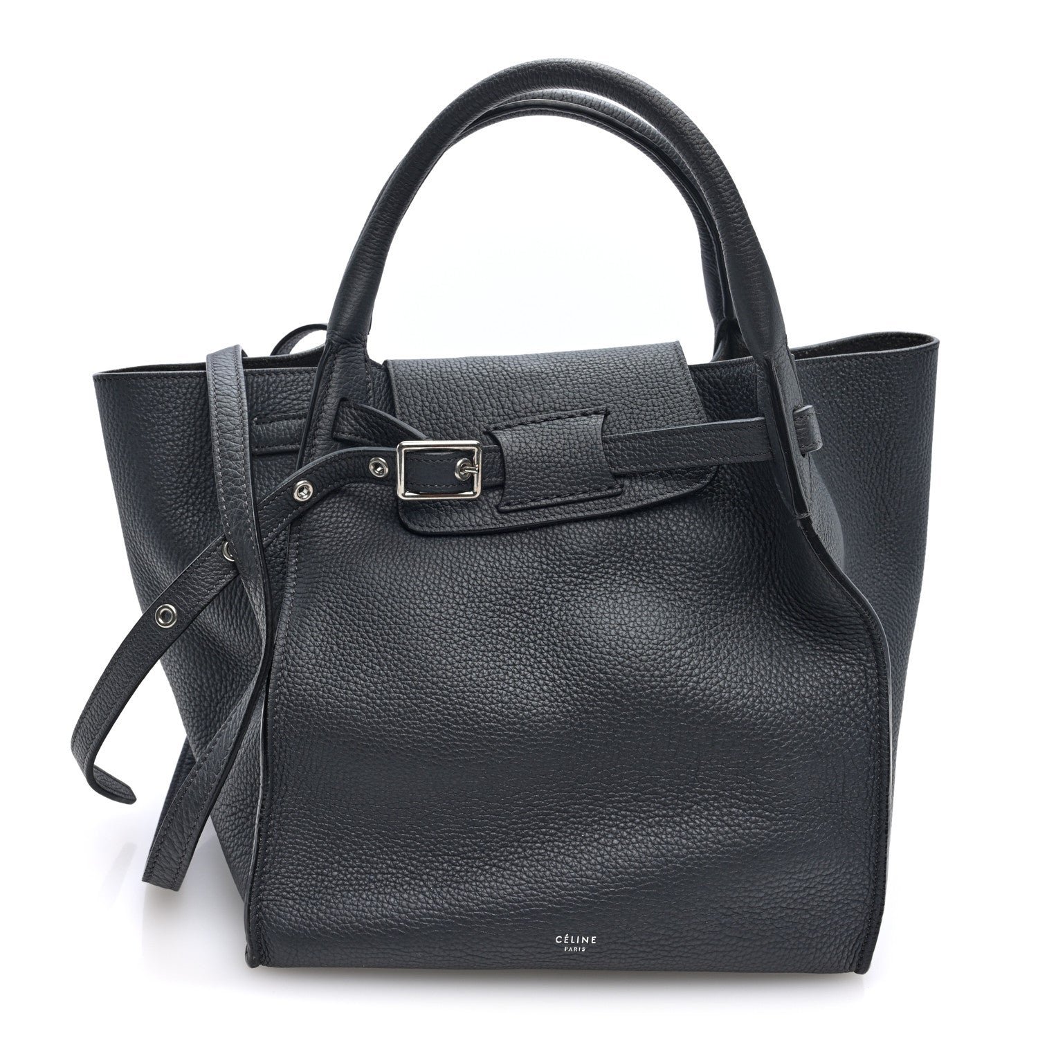 Celine Supple Grained Calfskin Small Big Bag Anthractie
