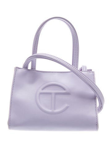 Telfar Vegan Leather Top Handle Bag Small
